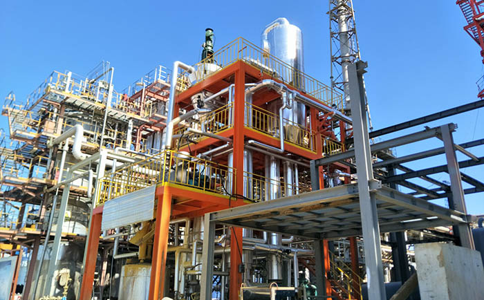 化工廢液焚燒爐單效蒸發(fā)器案例 化工廢液焚燒爐單效蒸發(fā)器案例