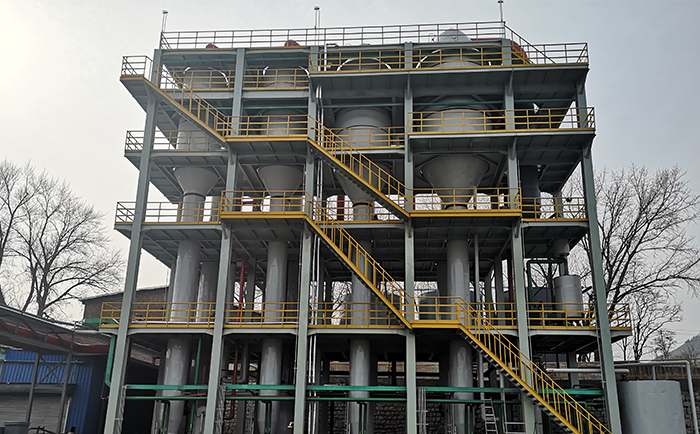 硫酸銨四效蒸發結晶項目實拍